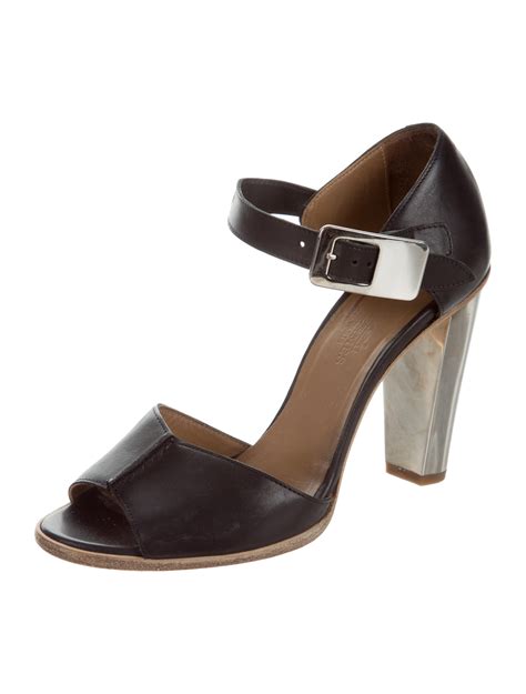 hermes ankle strap sandals